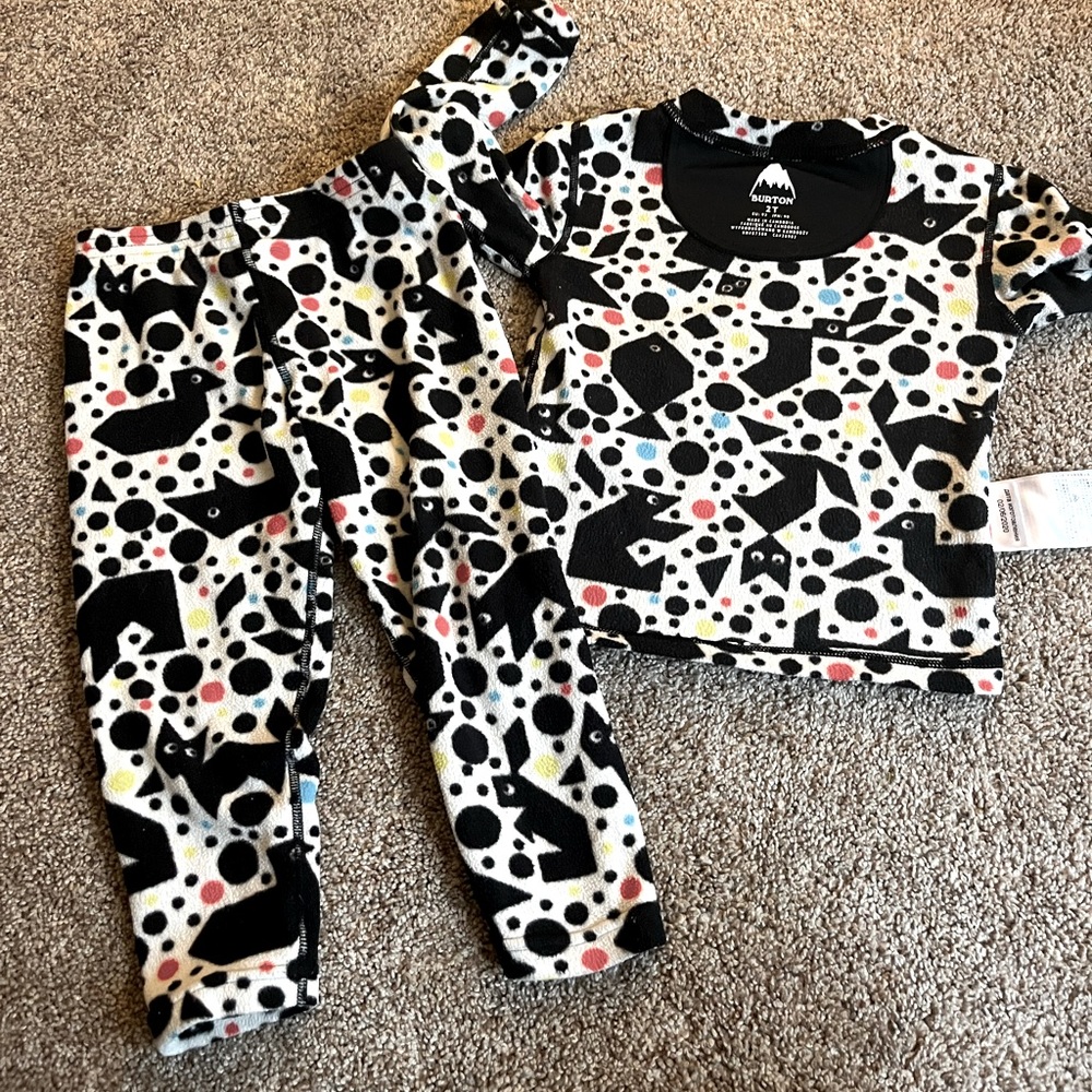 Burton toddler fleece base layer